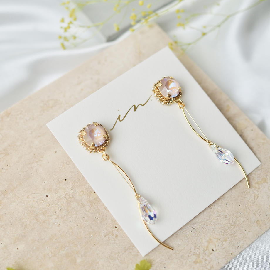 In. Accessory - 日本手作 Swarovski x Czech beads *・゚agnes #1377 *・゚