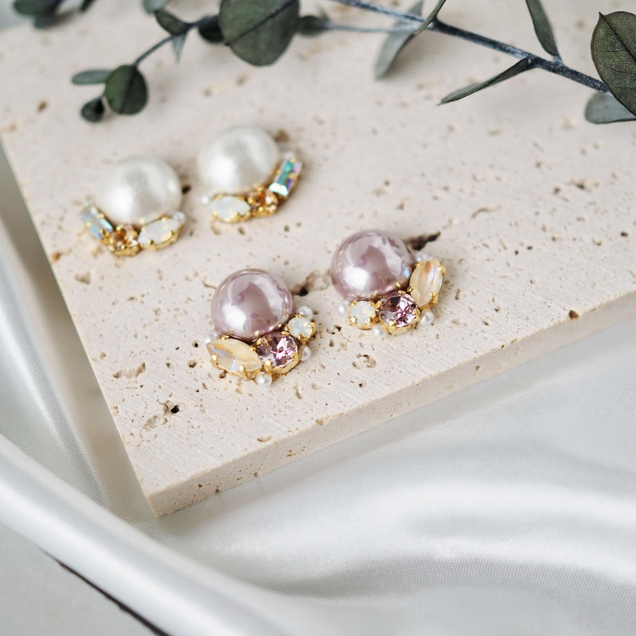 In. Accessory - 日本手作 Swarovski x Czech beads *・゚silence #286 .*・゚
