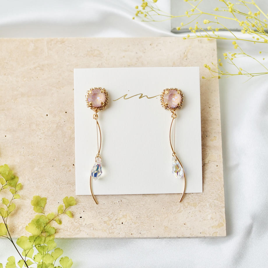 In. Accessory - 日本手作 Swarovski x Czech beads *・゚agnes #1377 *・゚