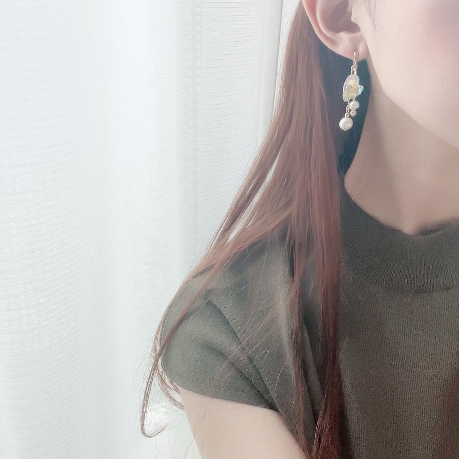In. Accessory - 日本手作 Swarovski x Czech beads *・゚jeanne #1386 .*・゚