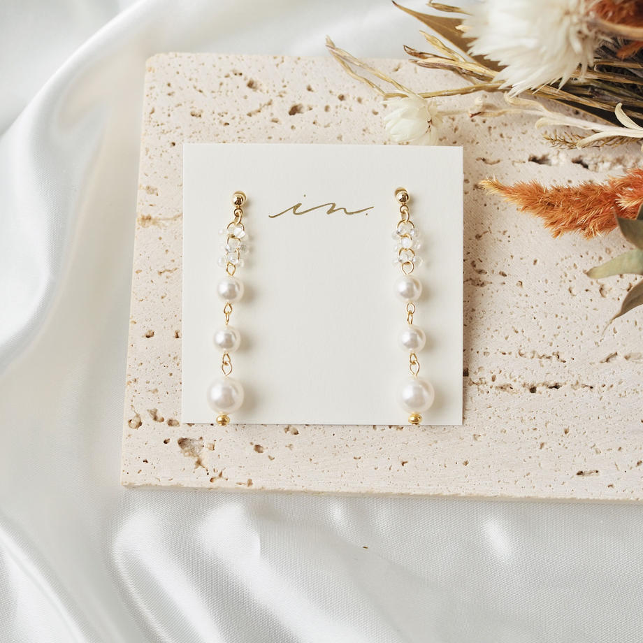 In. Accessory - 日本手作 Swarovski x Czech beads *・゚haku #1559 .*・゚
