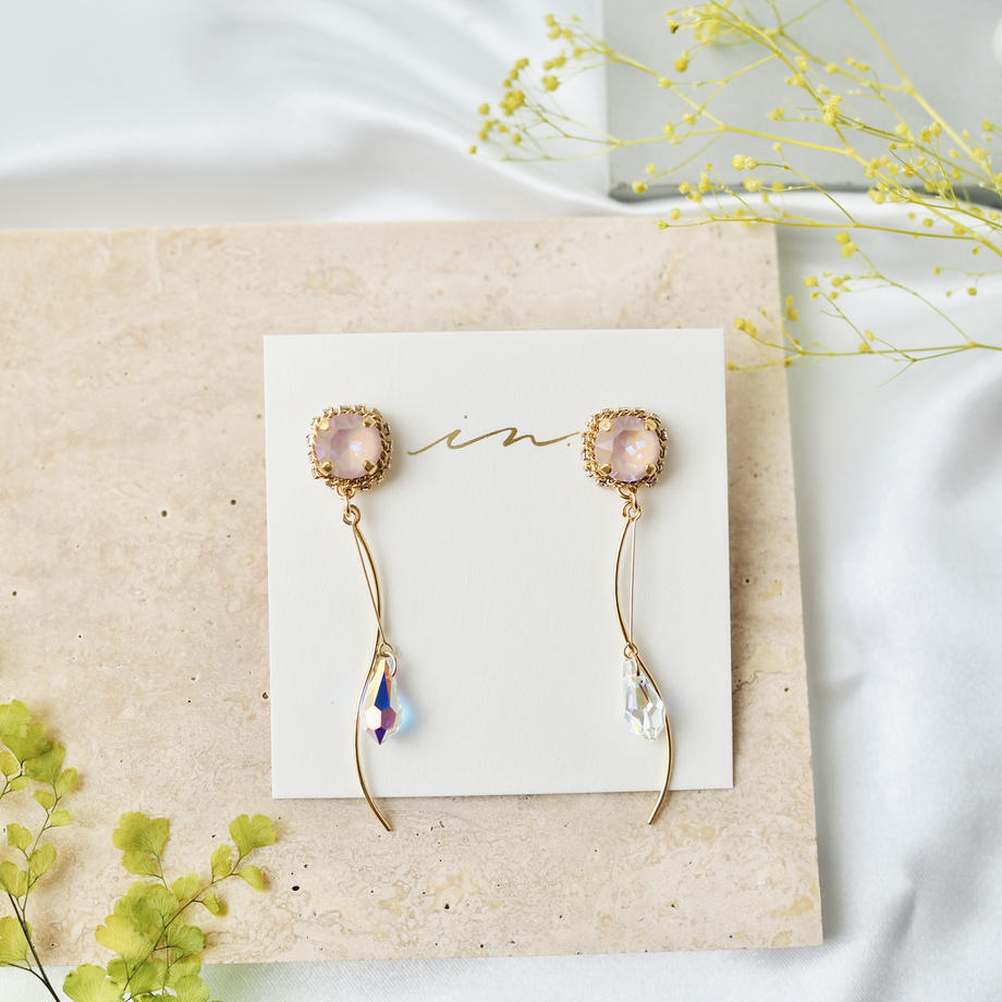 In. Accessory - 日本手作 Swarovski x Czech beads *・゚agnes #1377 *・゚