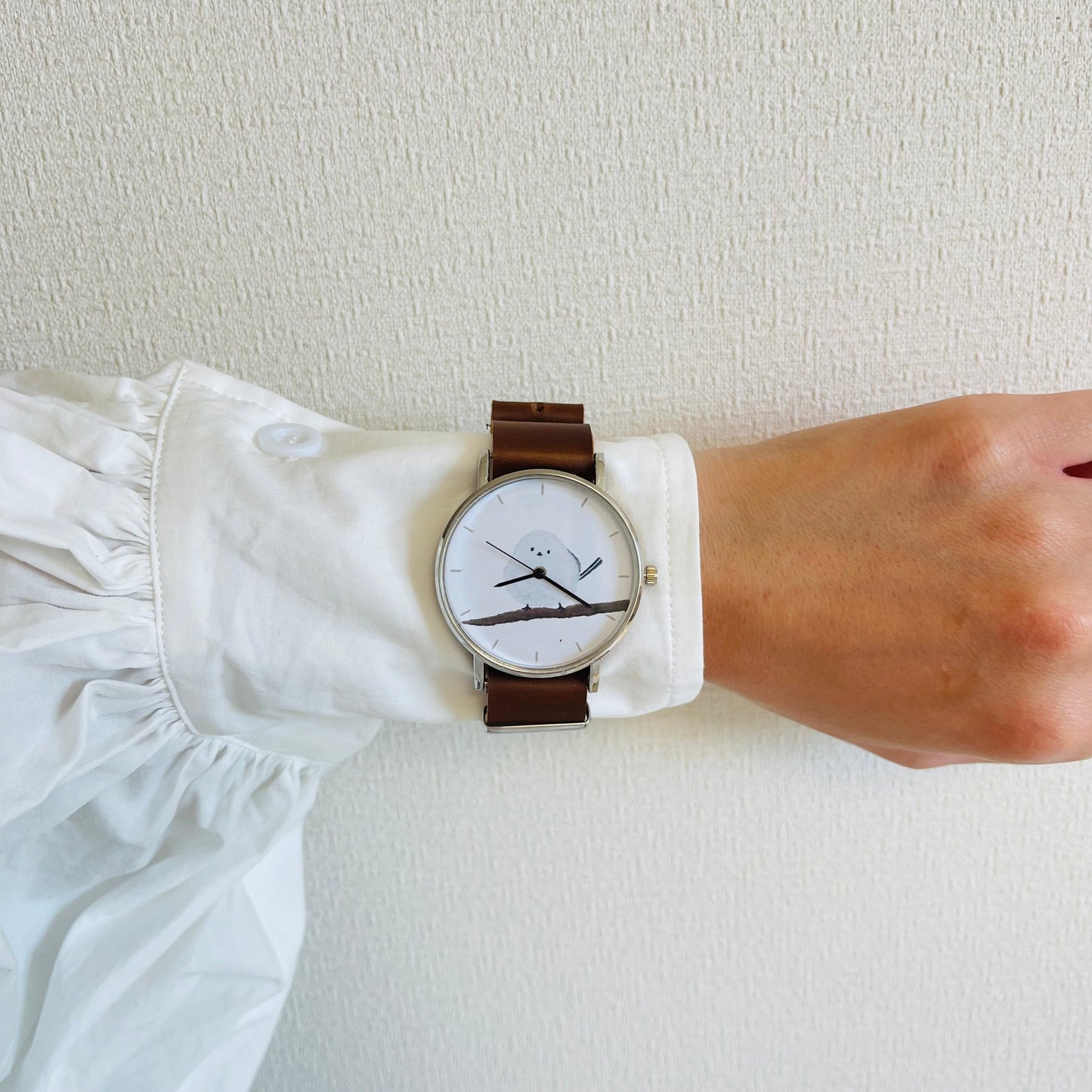 びとbito - Handicraft Watch 日本手工錶 - 銀喉長尾山雀