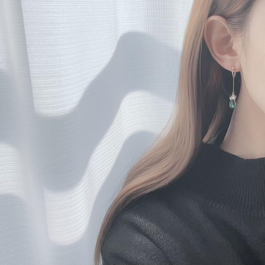 In. Accessory - 日本手作 \Tear Drop/ 天使之淚 *・゚chapeau #1553 .*・゚