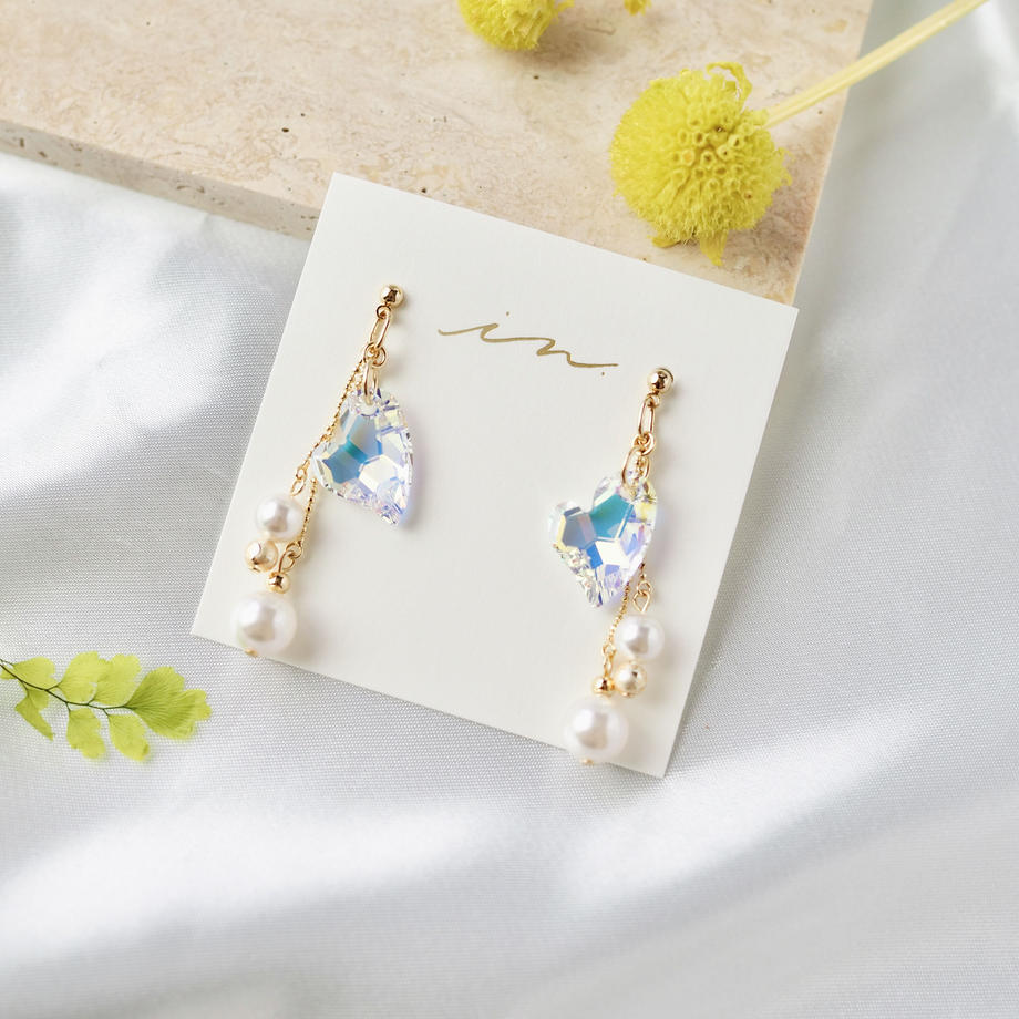 In. Accessory - 日本手作 Swarovski x Czech beads *・゚jeanne #1386 .*・゚