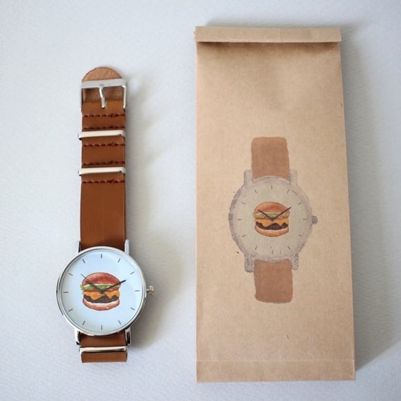 びとbito - Handicraft Watch 日本手工錶 - 漢堡包