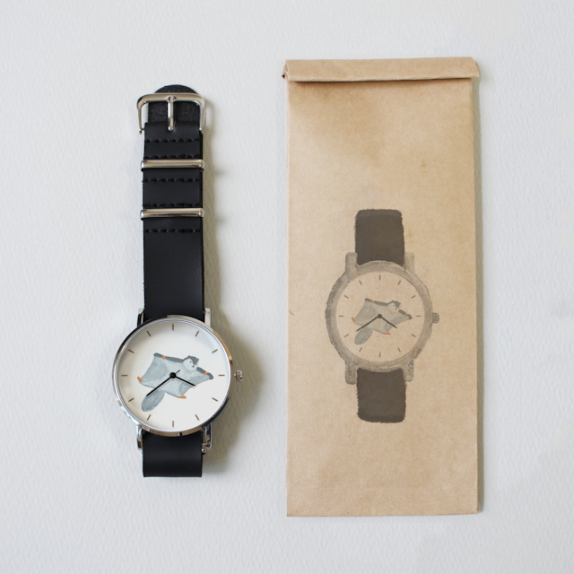 びとbito - Handicraft Watch 日本手工錶 - 鼯鼠 飛鼠