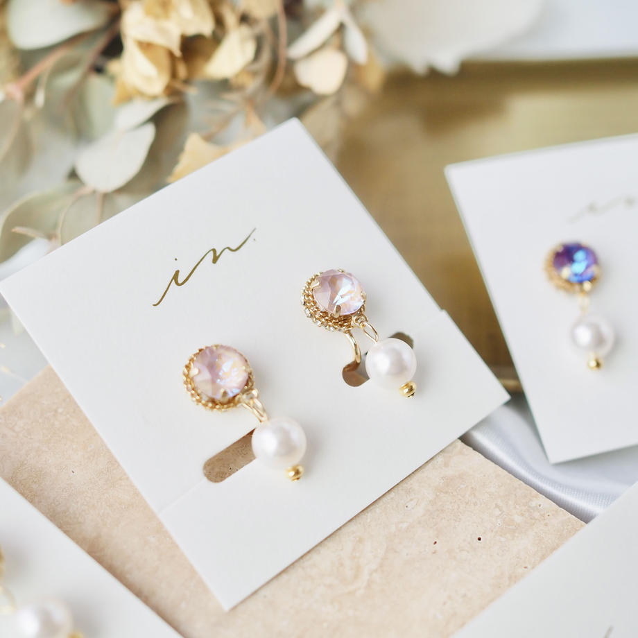 In. Accessory - 日本手作 Swarovski x Czech beads *・゚noah #802 *・゚
