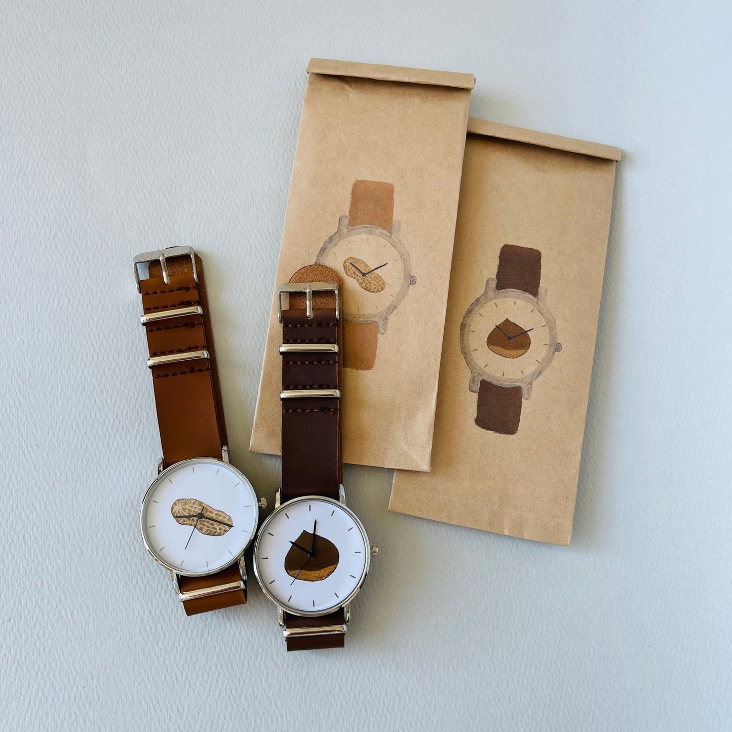 びとbito - Handicraft Watch 日本手工錶 - 栗子