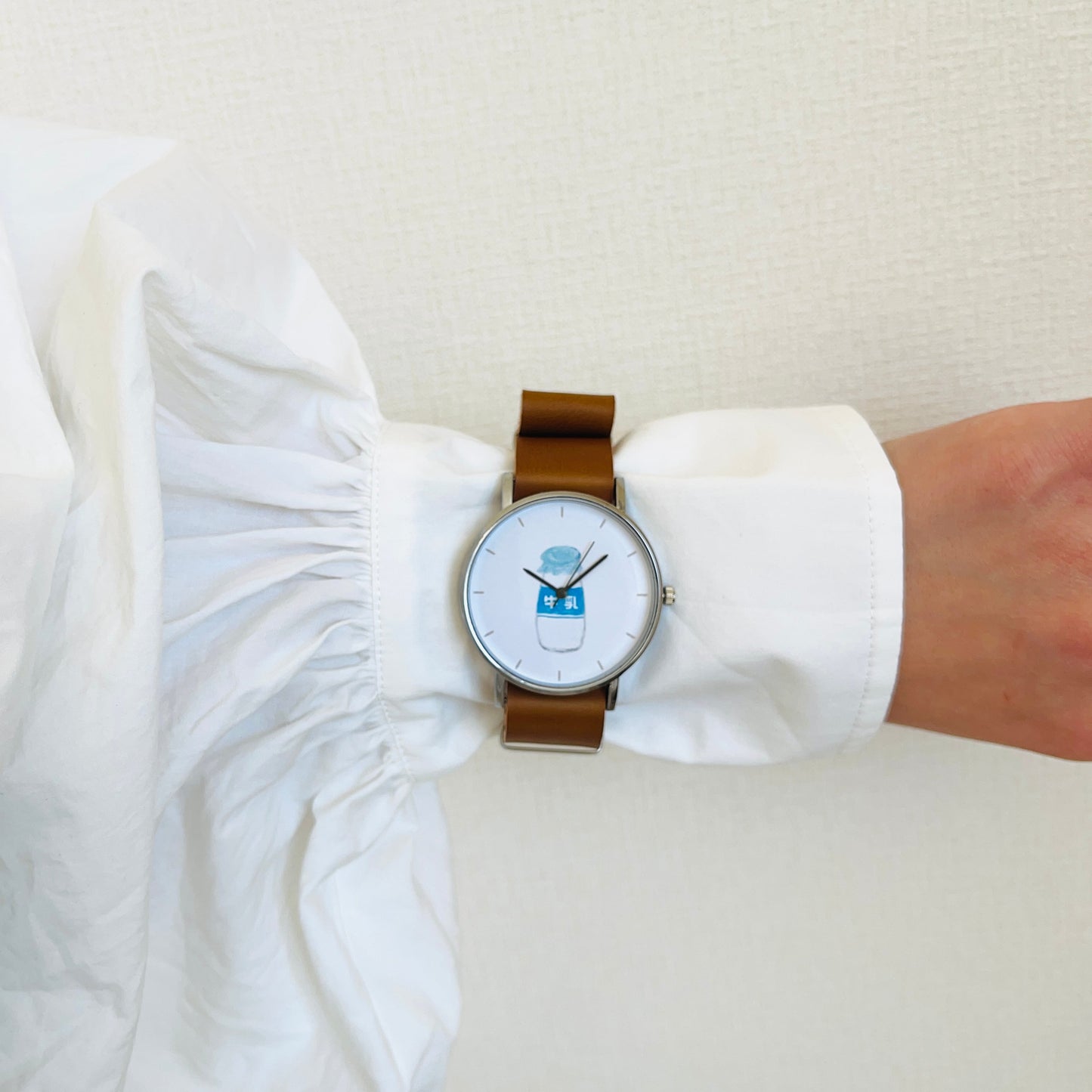 びとbito - Handicraft Watch 日本手工錶 - 牛乳