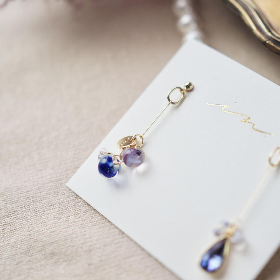 In. Accessory - 日本手作 Swarovski x Czech beads *・゚Jade #150 .*・゚
