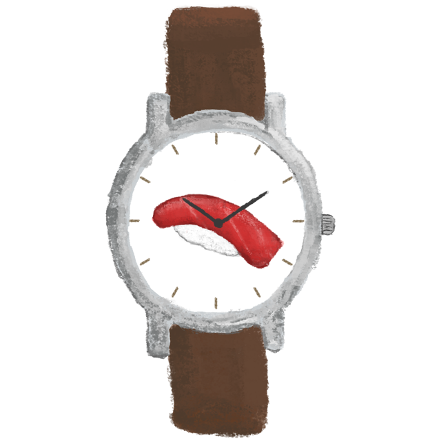 びとbito - Handicraft Watch 日本手工錶 - 吞拿魚壽司