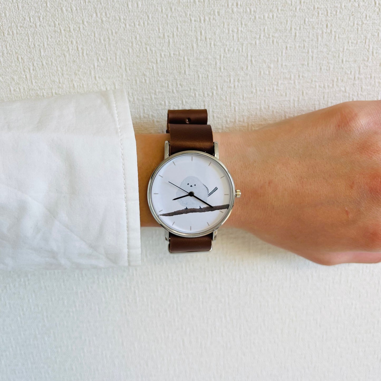 びとbito - Handicraft Watch 日本手工錶 - 銀喉長尾山雀