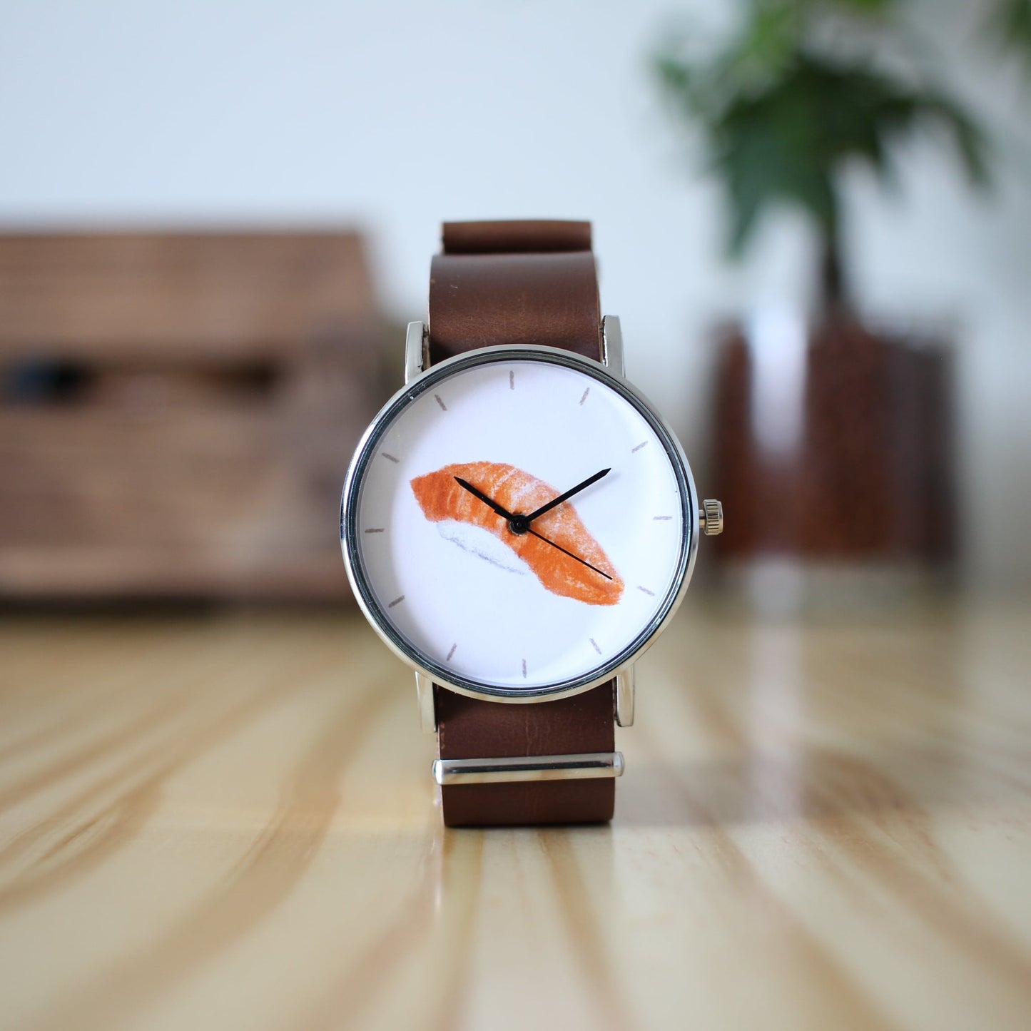 びとbito- Handicraft Watch 日本手工錶 - 三文魚壽司