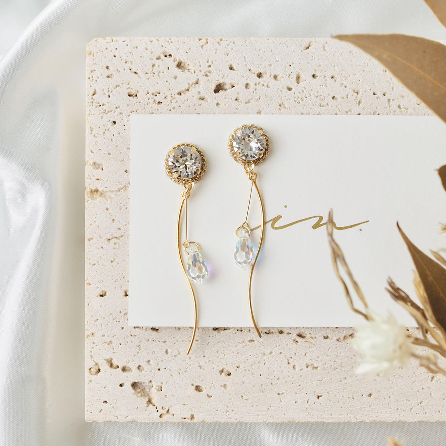 In. Accessory - 日本手作 Swarovski x Czech beads *・゚finale #1558 .*・゚