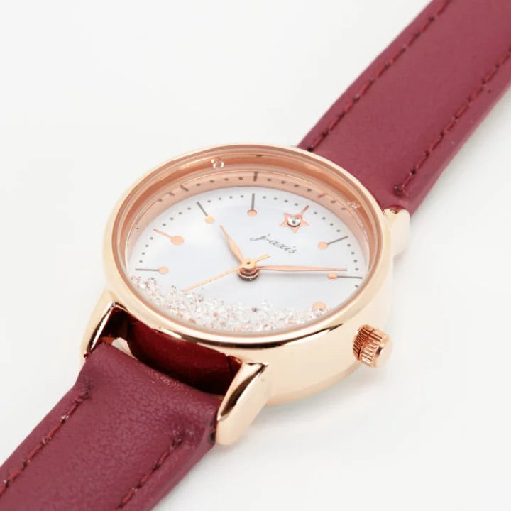Moveable Watch 水晶珠珠流沙手錶 女裝