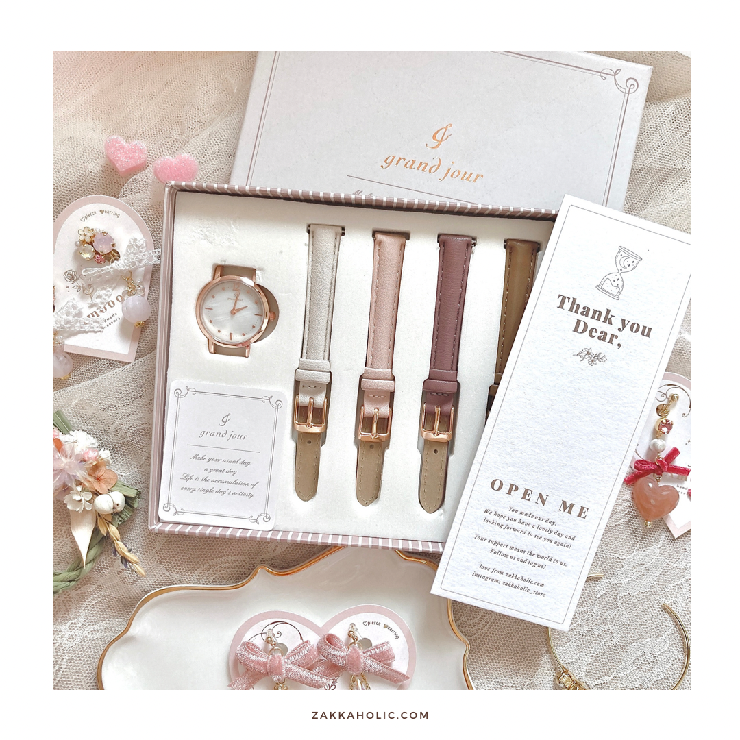 Grand Jour Changeable Belt Watch Gift Set 女裝 可轉換錶帶禮盒裝