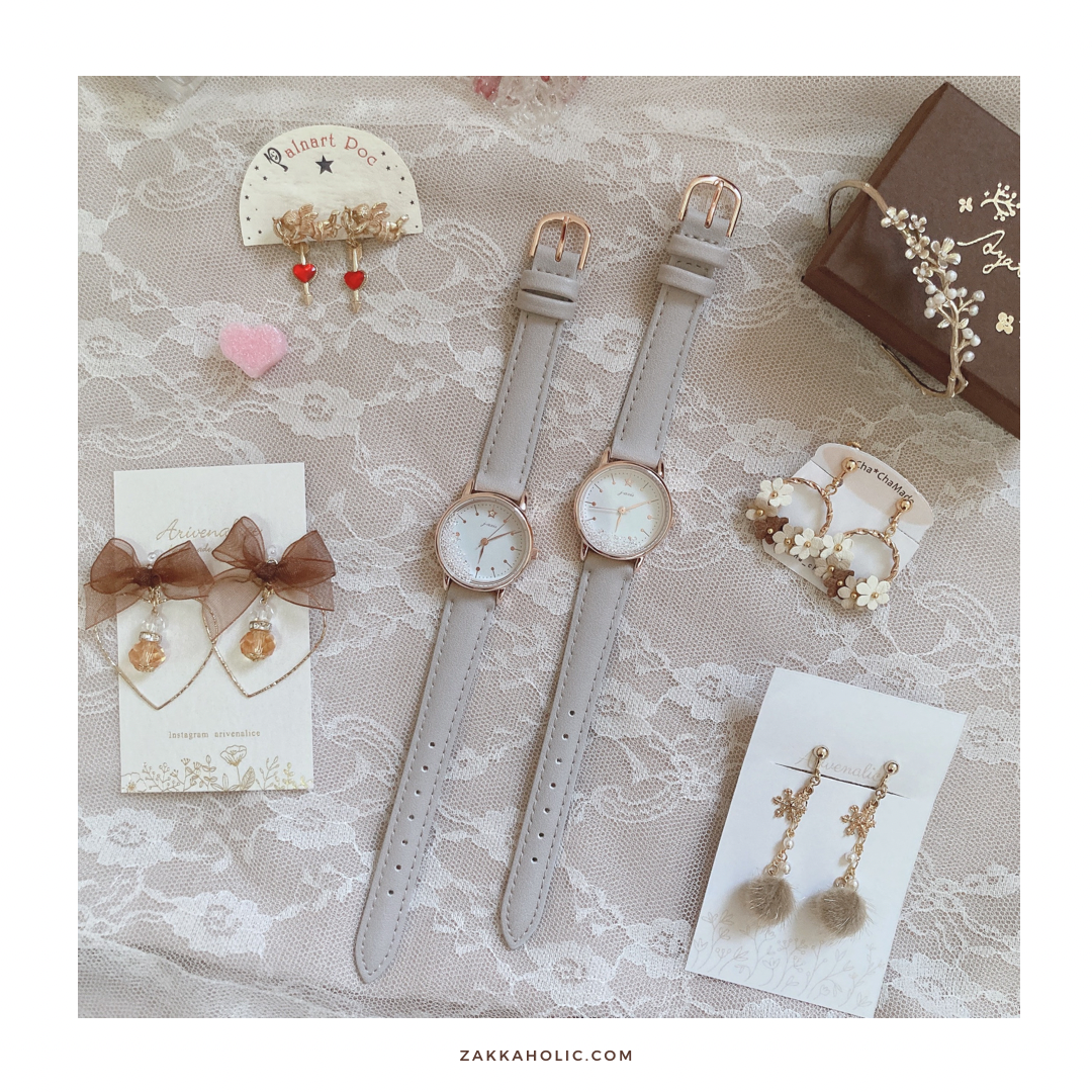 Moveable Watch 水晶珠珠流沙手錶 女裝