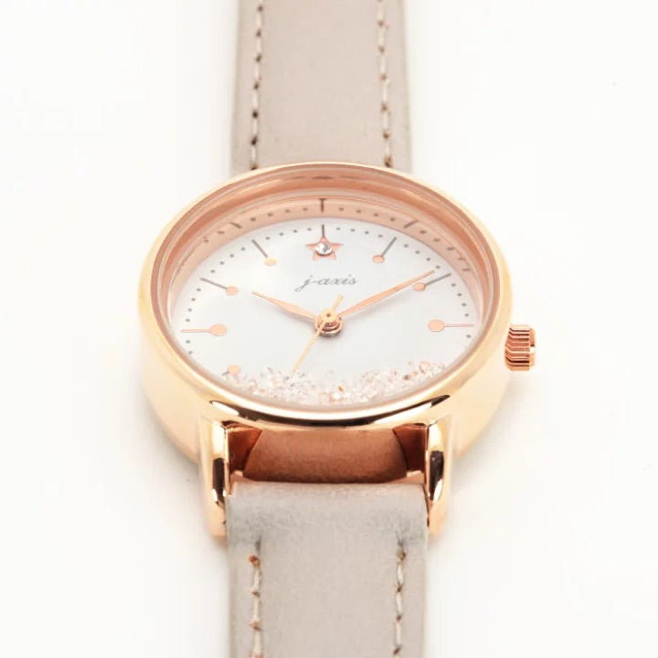 Moveable Watch 水晶珠珠流沙手錶 女裝