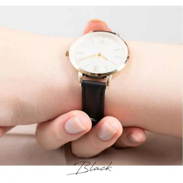 Air Watch Nickel Free 超輕親膚羅馬數字簡約手錶 女裝