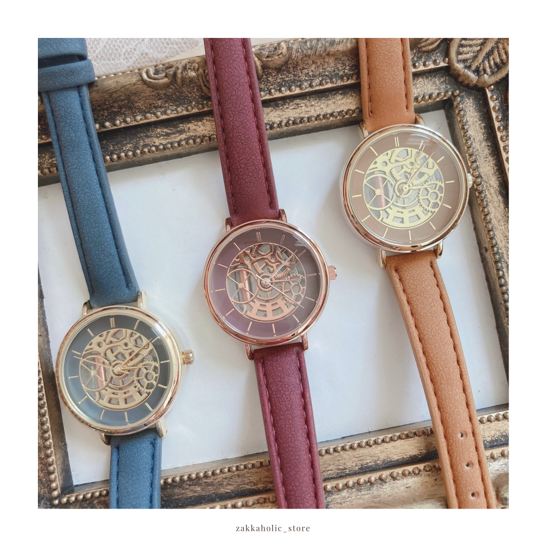 Gear Wheel Watch ✿ 機械齒輪風 ✿ 女裝