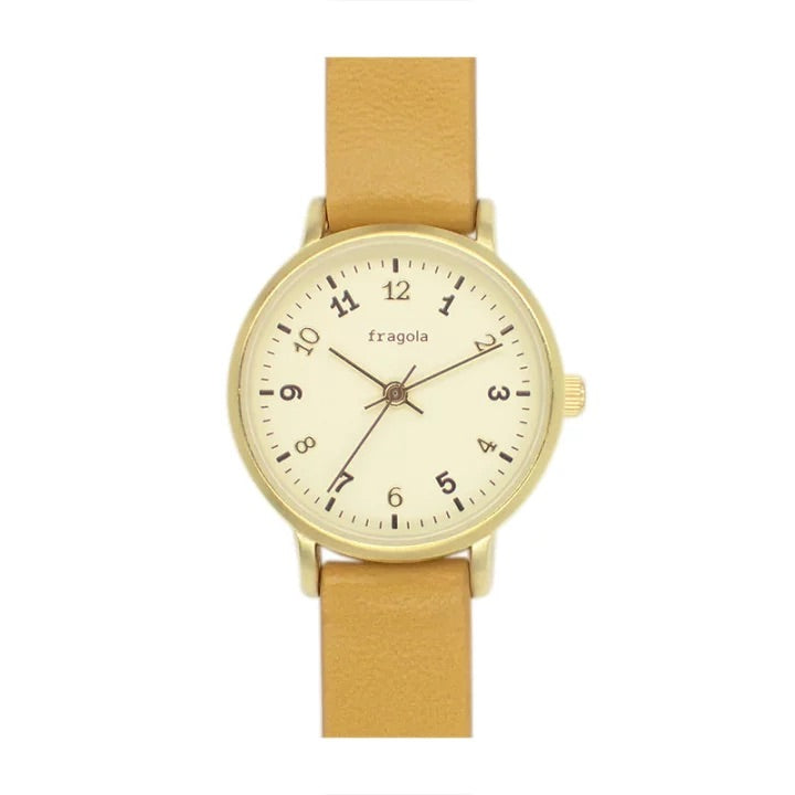 Pastel Color Watch 春色系浮雕數字手錶