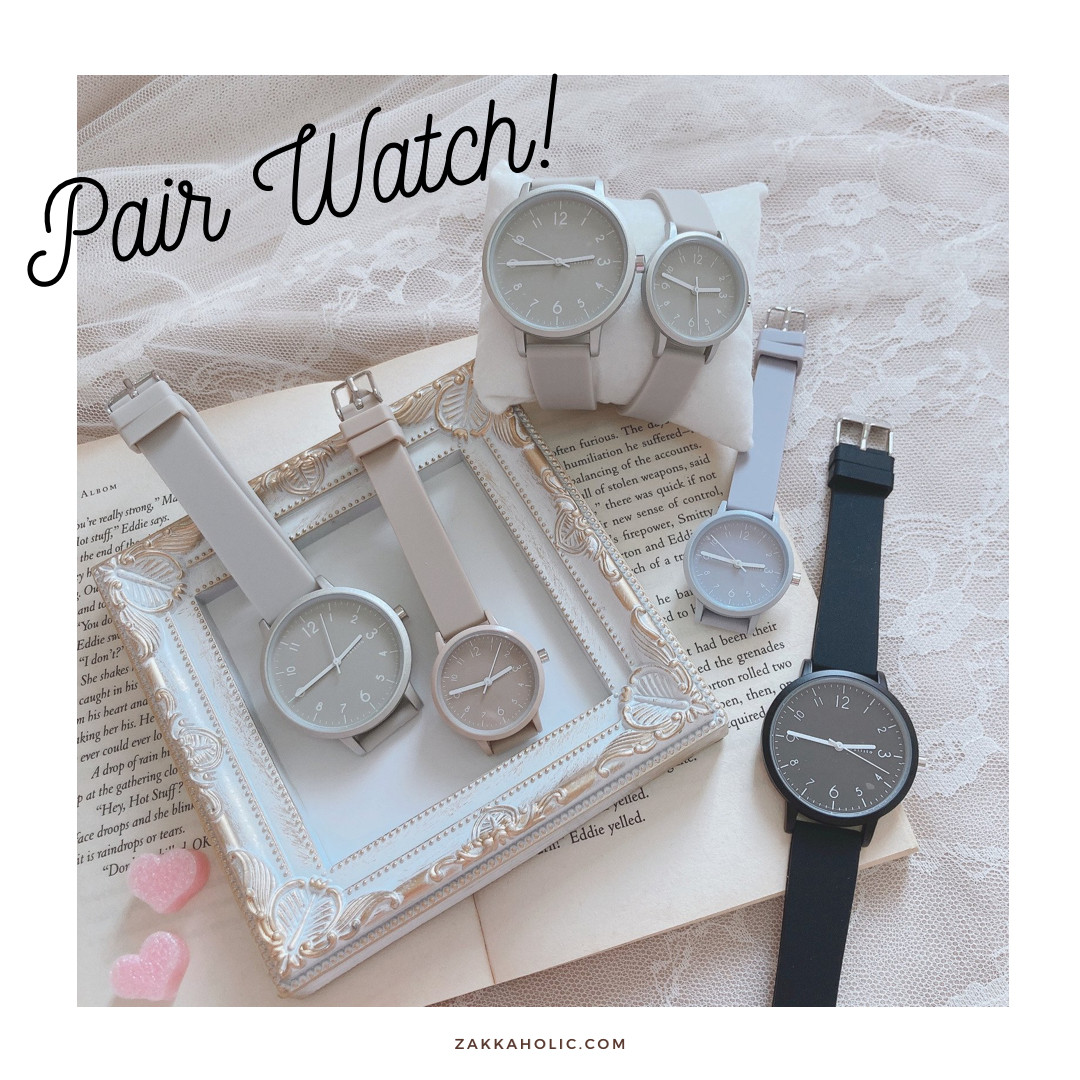DSE Watch Simple Pair Watch 7 Colors 2 Sizes 考試手錶 簡約情侶手錶 /親友手錶套裝