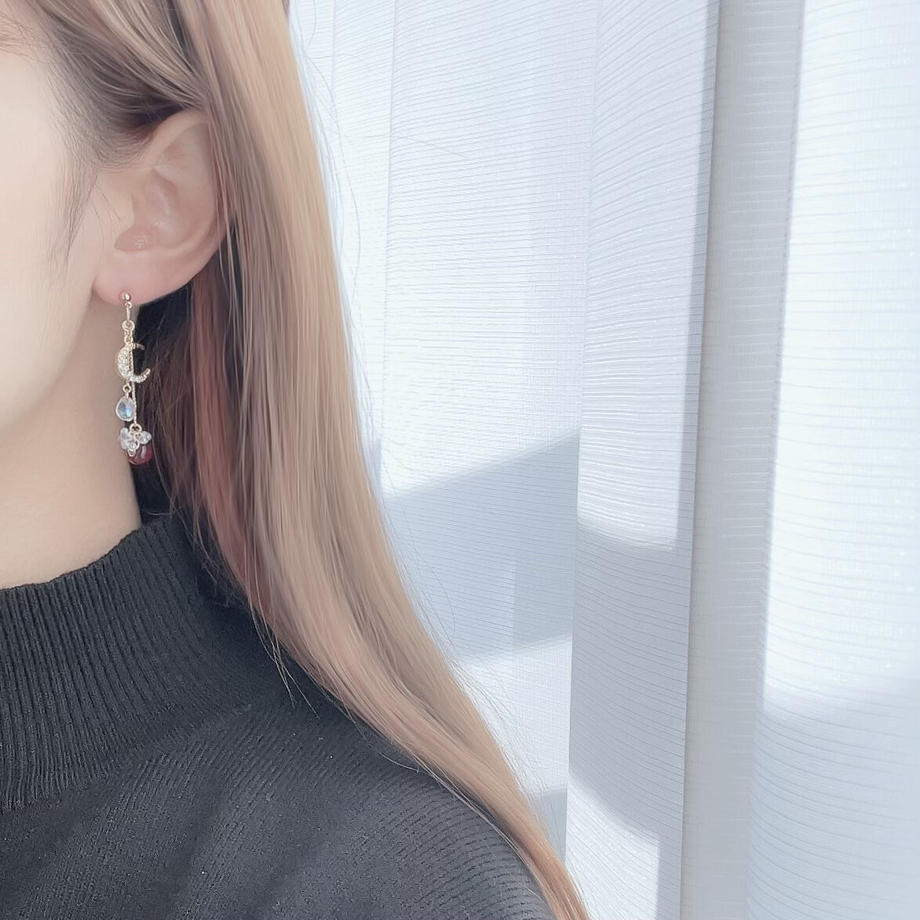 In. Accessory - 日本手作 \Tear Drop/ 天使之淚 *・゚risu #1552 .*・゚