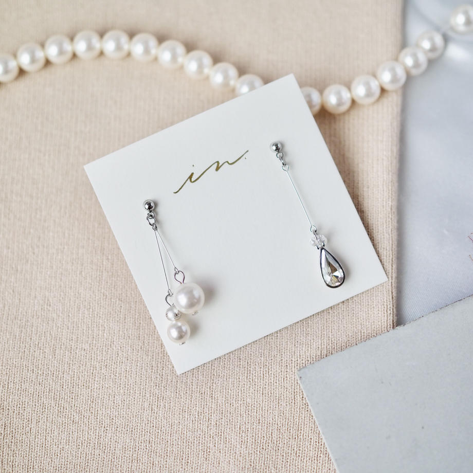 In. Accessory - 日本手作 Swarovski x Czech beads *・゚sara #1408*・゚