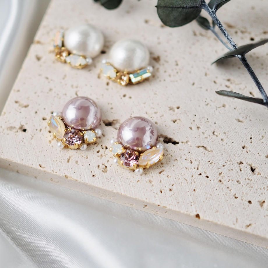In. Accessory - 日本手作 Swarovski x Czech beads *・゚silence #286 .*・゚