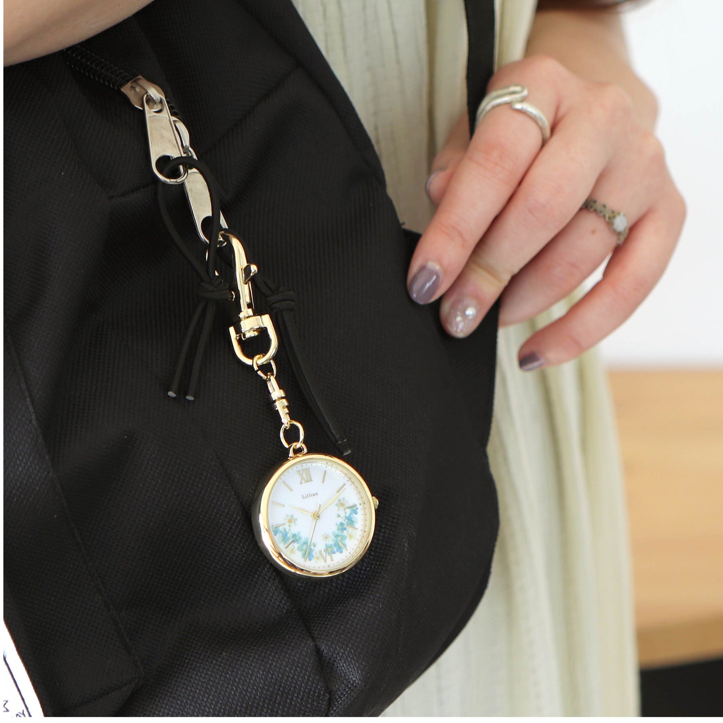 護士錶 Nurse Watch- Floal Tuo Watch/ Bag Charm 日系碎花陀錶 掛錶