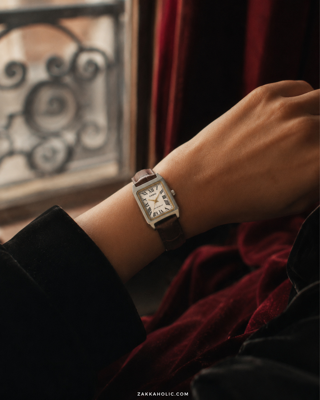 Casio Tank Vintage Watch 皮錶復古方框手錶