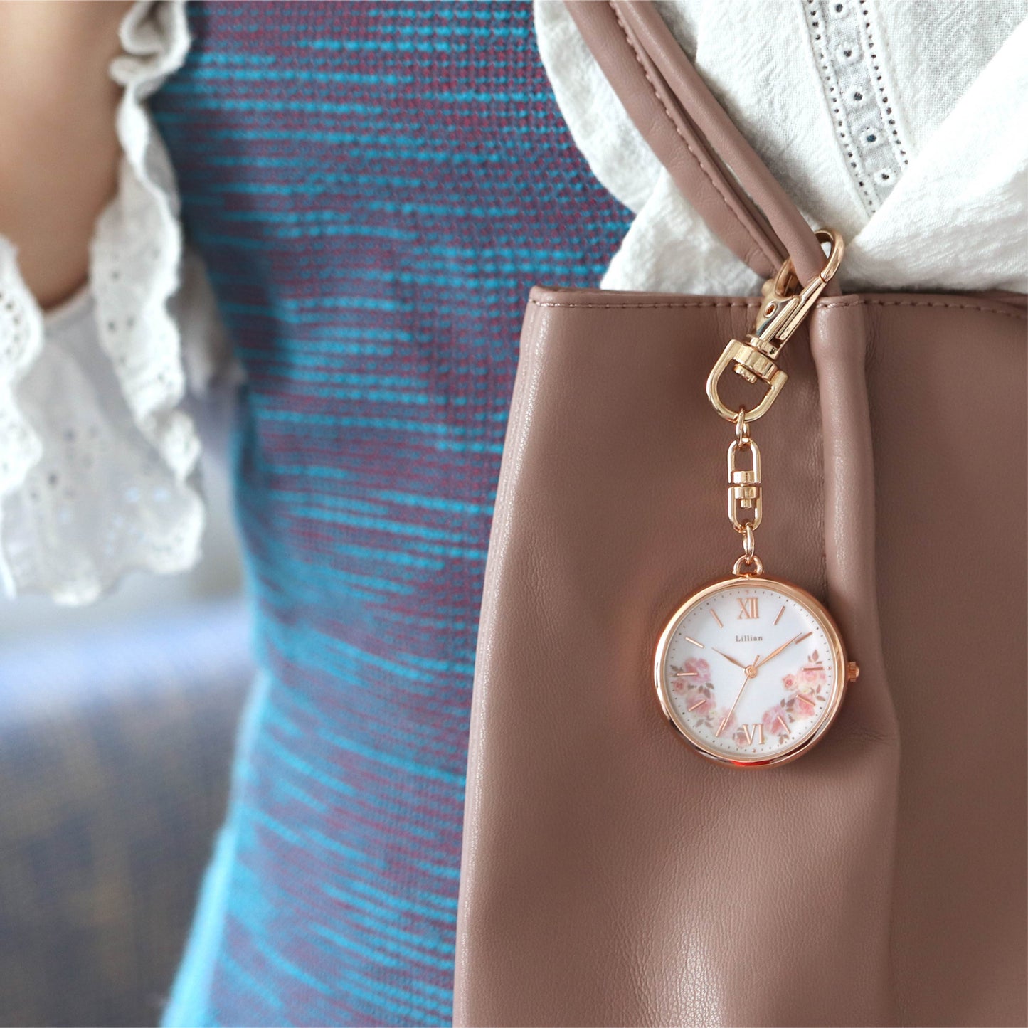護士錶 Nurse Watch- Floal Tuo Watch/ Bag Charm 日系碎花陀錶 掛錶