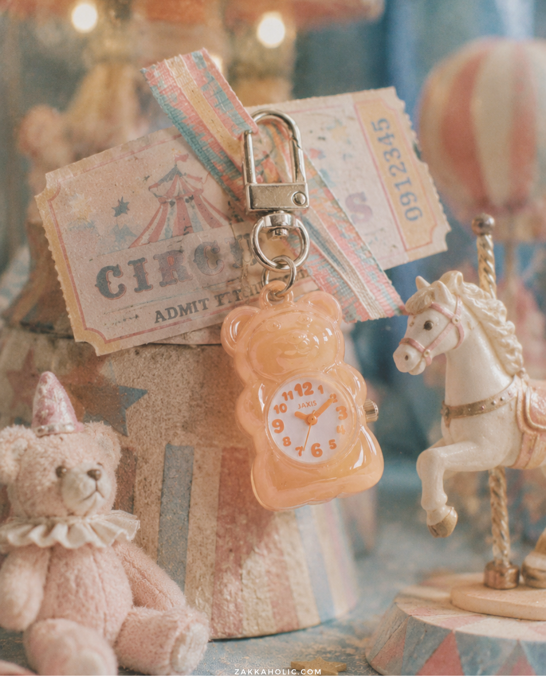 Teddy Bear Watch Charm Y2K 小熊時間掛飾 ⋆🧸ིྀ