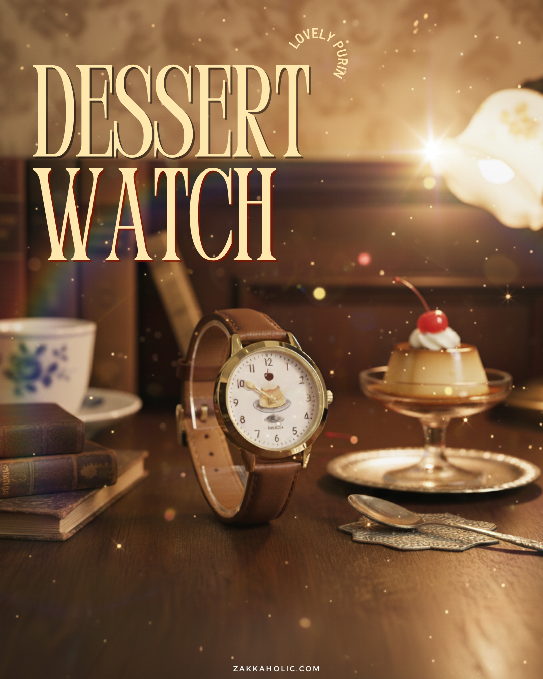 Dessert Watch 甜品手錶 布甸 薄朱 蛋糕
