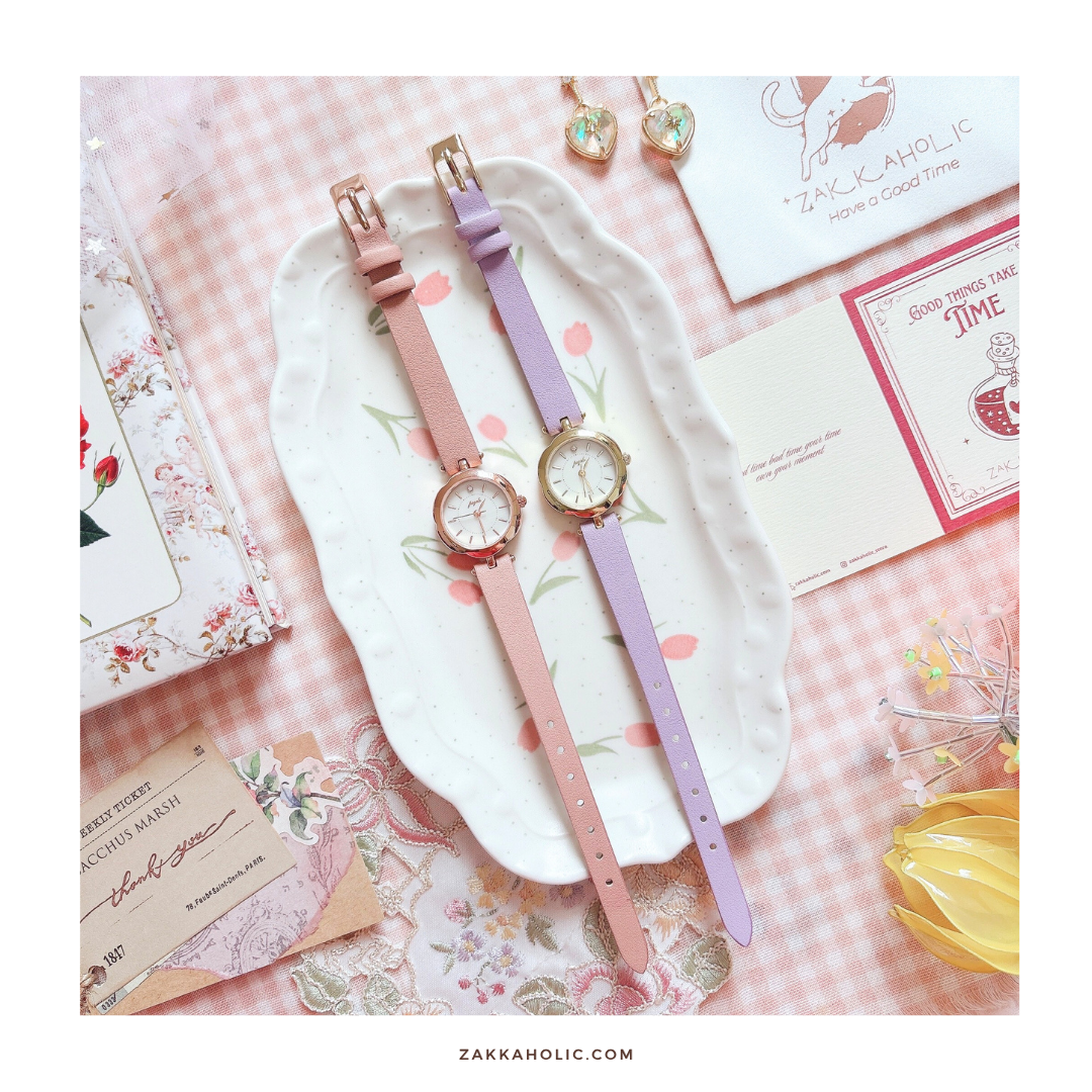 It's your time to bloom✿ 花形錶盤手錶 Flower Watch *Mary Quant Vibe*
