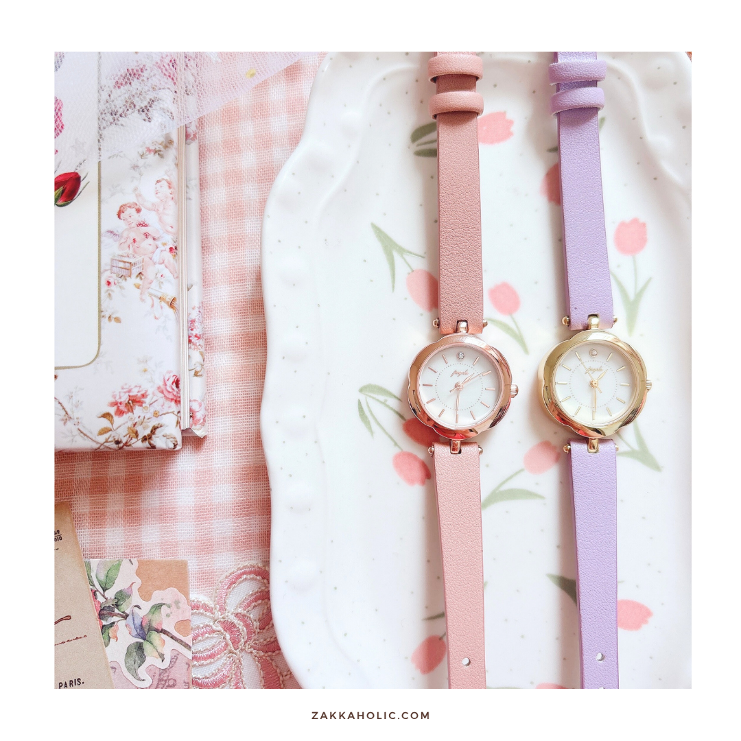 It's your time to bloom✿ 花形錶盤手錶 Flower Watch *Mary Quant Vibe*