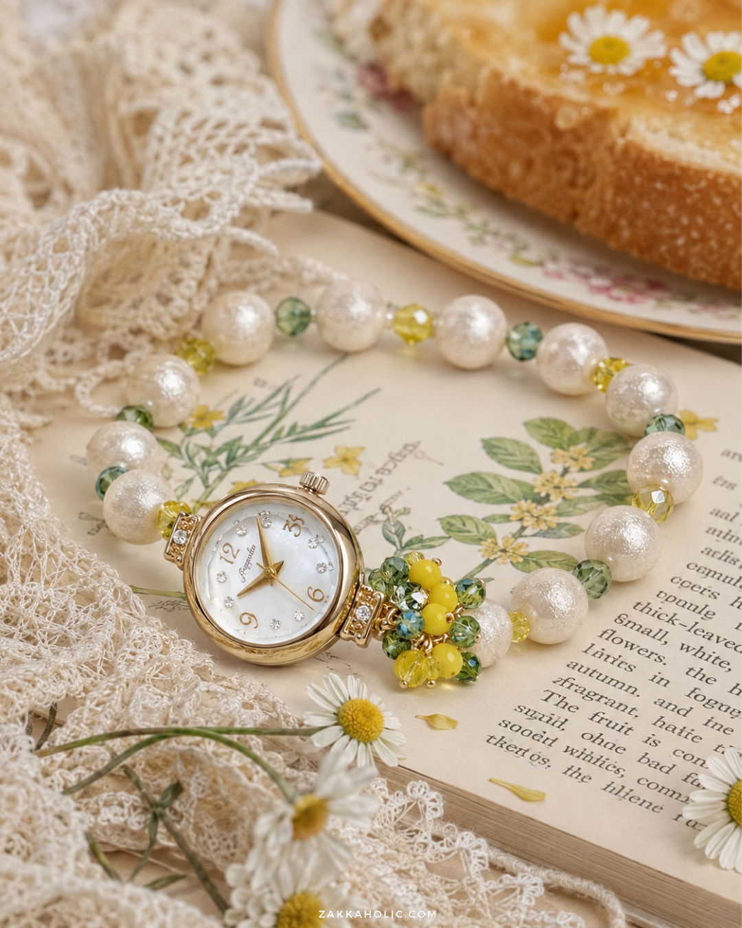 Osmanthus Bracelet Watch 金木犀/ 桂花/ 手鏈錶 魚木花之戀 女裝 [日常防水]