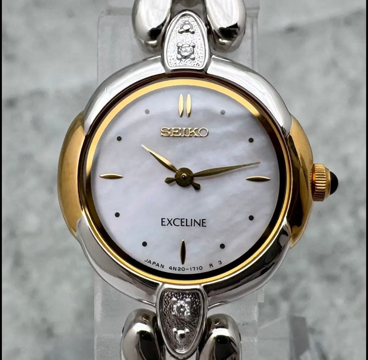 Vintage Seiko Exceline Quartz Lady Watch