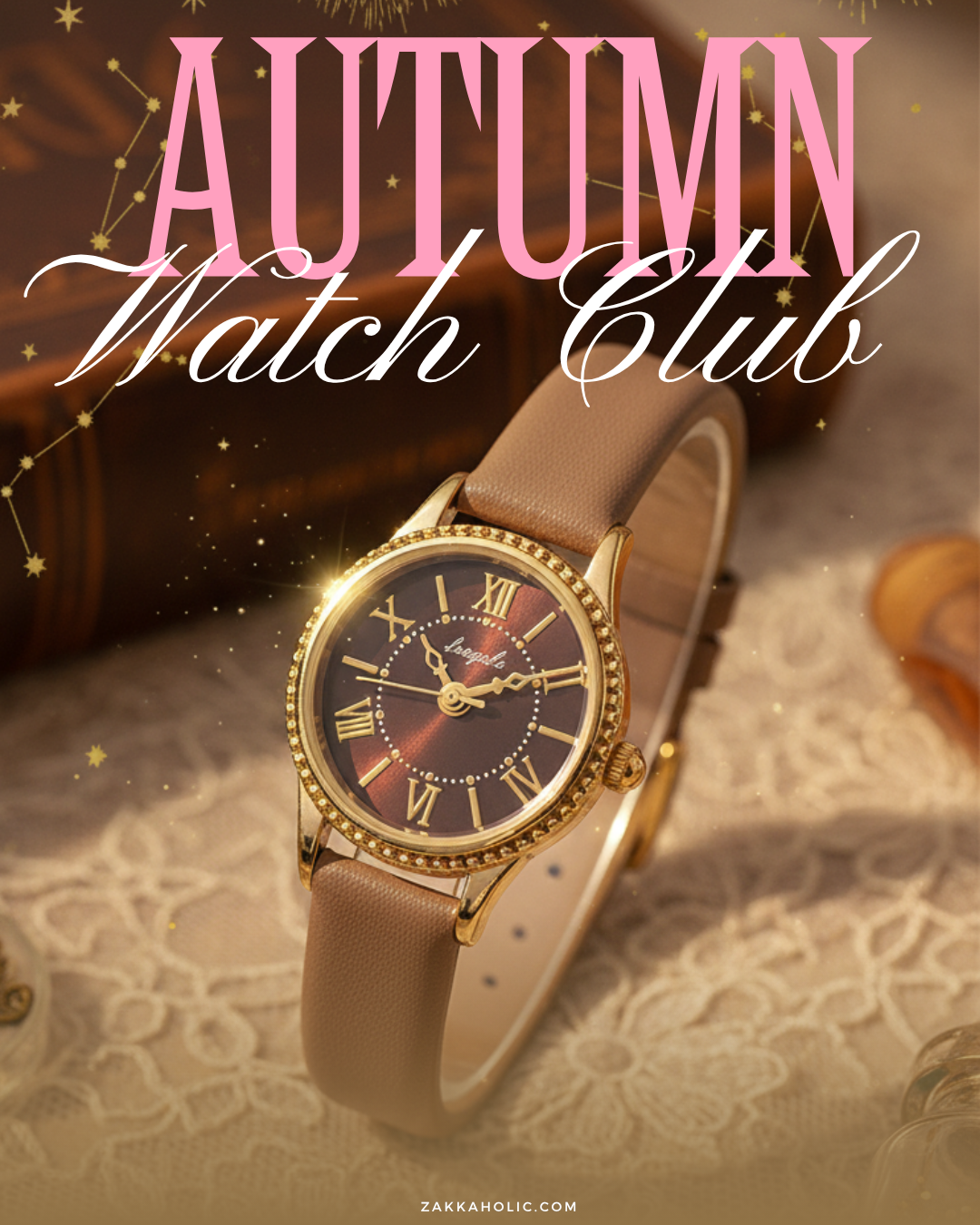 Antique Water Proof Watch 復古羅馬數字防水手錶