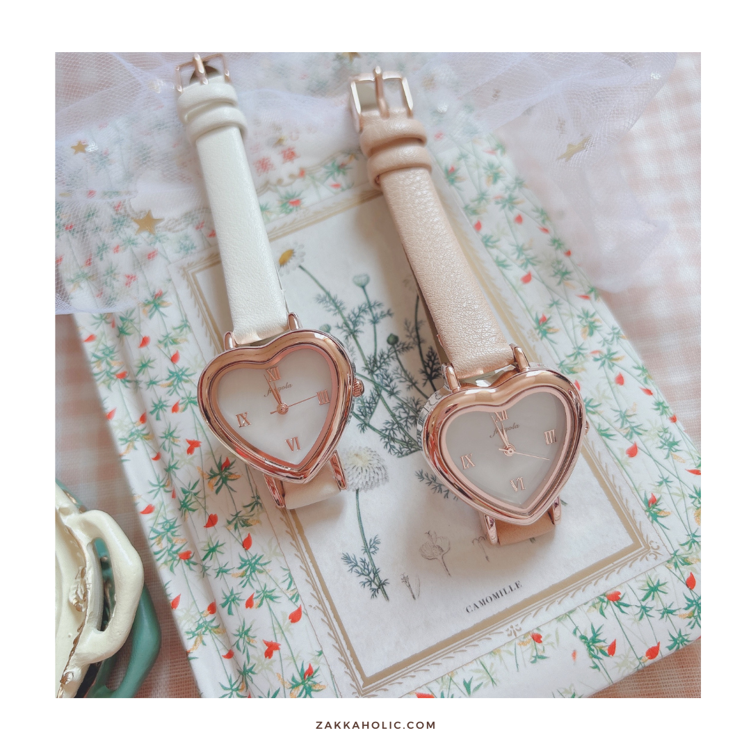 Heart Watch 女裝 心形手錶 ♡ 心心錶皮帶款 愛心 手錶