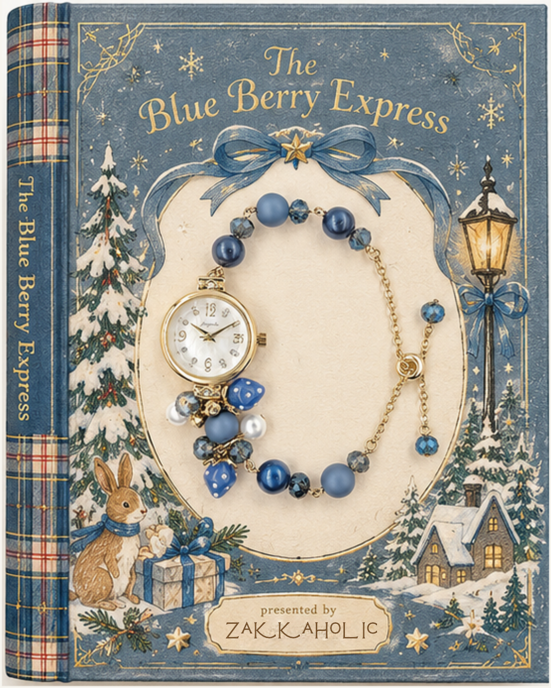 [可調長短] Strawberry Bracelet Chain Watch 士多啤梨/ 草莓手鏈錶｜女裝｜日常防水｜生日禮物