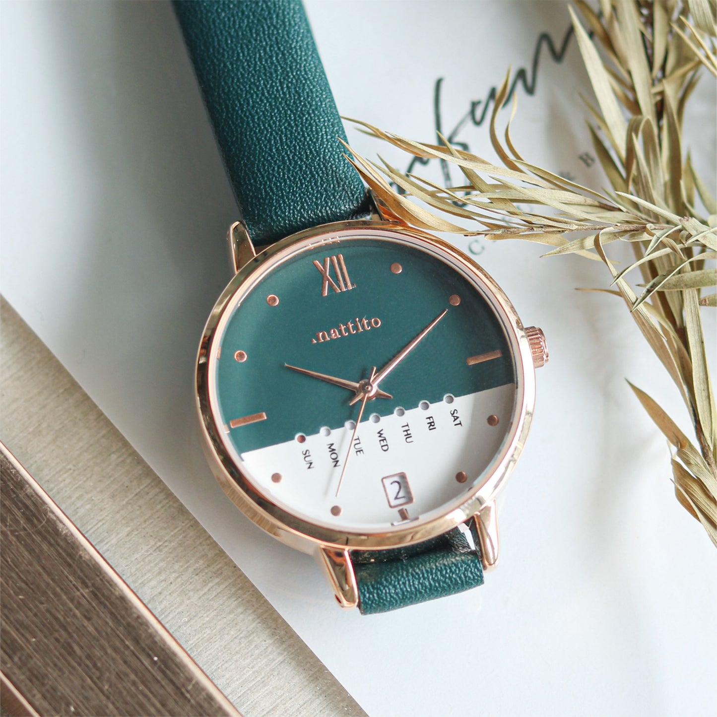 [新色追加!] Calendar Watch Morandi Colors 女裝 莫蘭迪色日期手錶