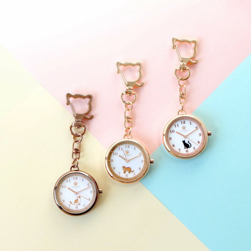 護士錶 Nurse Watch Cat Watch  貓貓造型 陀錶 掛錶