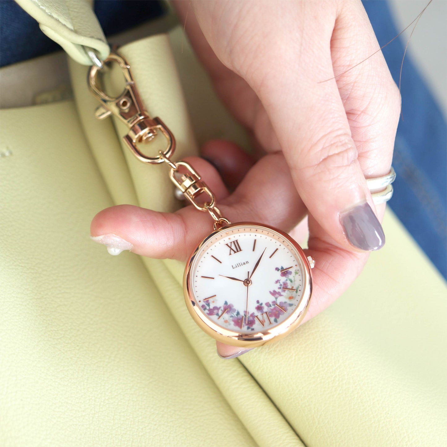 護士錶 Nurse Watch- Floal Tuo Watch/ Bag Charm 日系碎花陀錶 掛錶