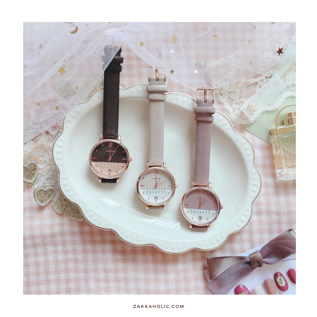 [新色追加!] Calendar Watch Morandi Colors 女裝 莫蘭迪色日期手錶