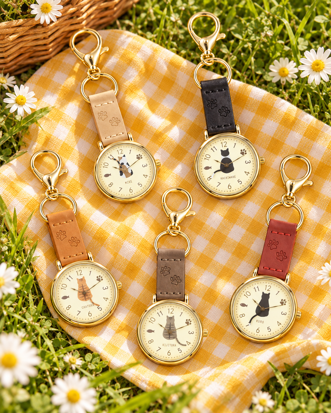 護士錶 Nurse Watch Cat Tail Charm Watch 貓貓尾巴掛錶