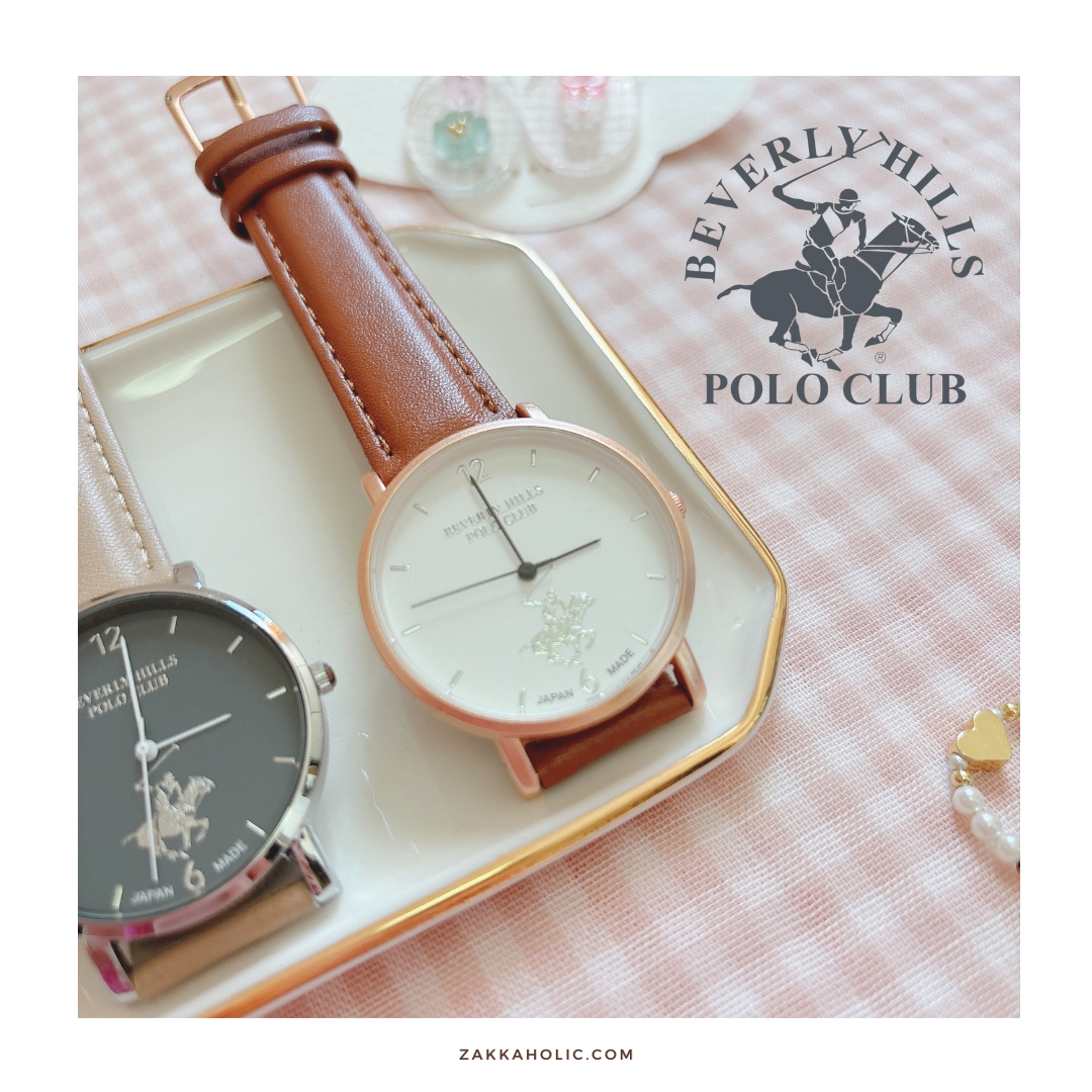 Made in Japan Beverly Hills Polo Club Water Proof Watch 日常防水 日本製手錶