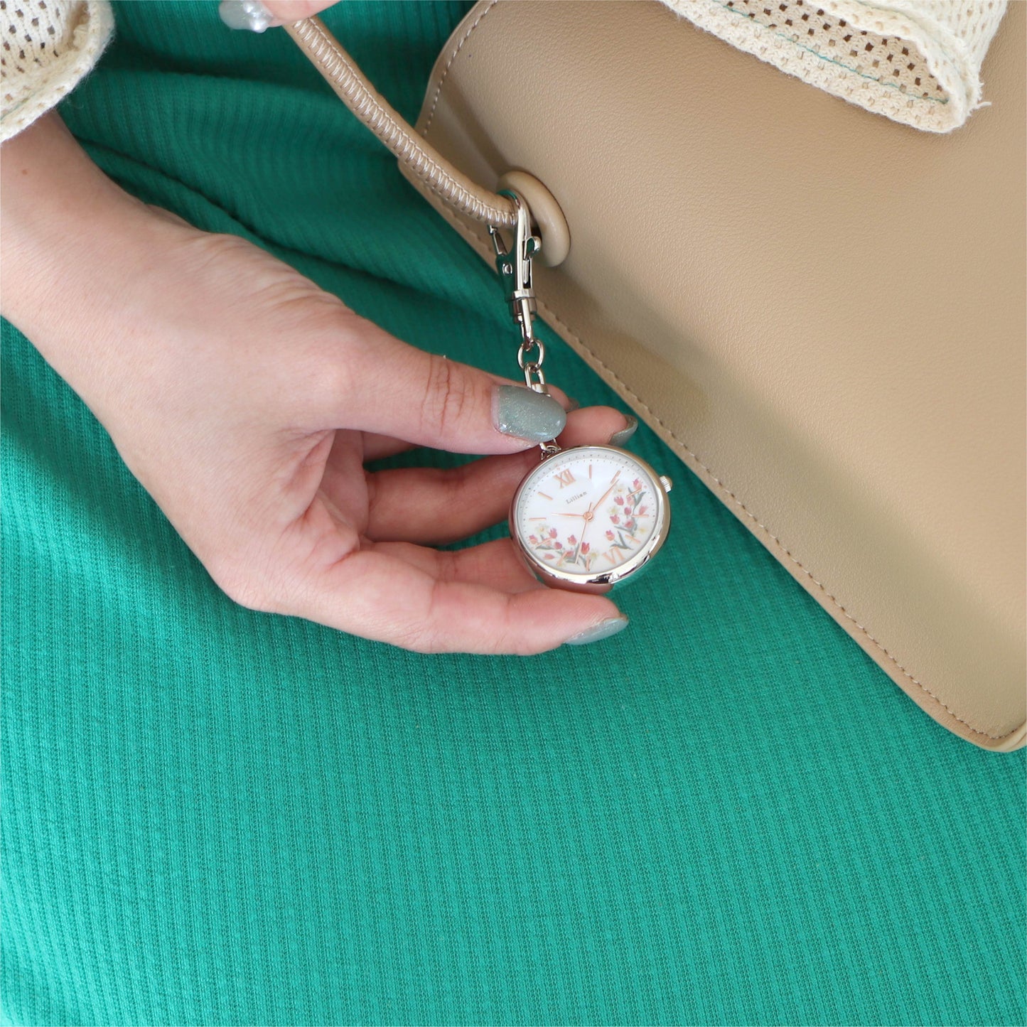 護士錶 Nurse Watch- Floal Tuo Watch/ Bag Charm 日系碎花陀錶 掛錶