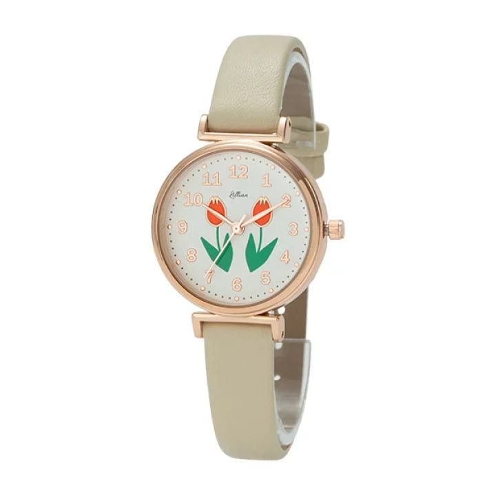 昭和復古 花花 女裝手錶 Showa Style Flowers Watch